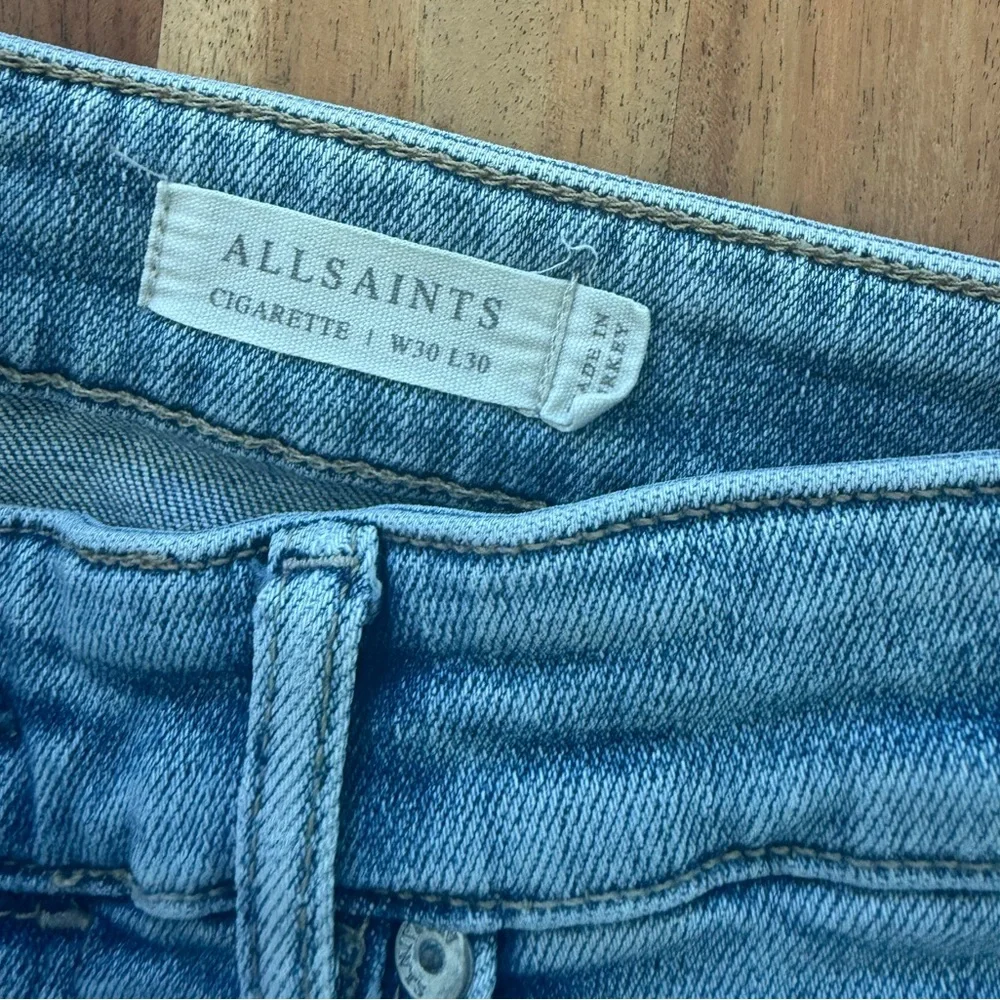 All Saints‎ Light Blue Slim Men Jeans